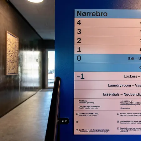 Numa Norrebro Lägenhetshotell Köpenhamn
